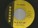 NEW BREED DOOWOP R&B -EVERGLADES - TELL PRETTY BABY - HEAR -1962  BRENNE