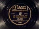 78 RPM - The Tiger / King Radio, Decca 17449, E West Indian - Calypso - Trinidad