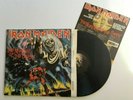 iron maiden lp number of the beast    1ST PRESS     st 12202    vg/m-