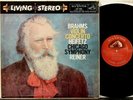 LSC 1903 SD Heifetz, Brahms violin concerto Reiner, Chicago SO  RCA