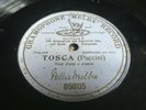 Nellie Melba - Tosca (Puccini) - 053115 - Rare Blue Gramophone 'Melba' Record