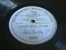 Nellie Melba - Good-Bye (Tosti) - 03091 - Rare Blue Gramophone 'Melba' Record