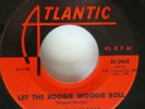 Clyde McPhatter w/ DRIFTERS 45 Let the boogie woogie roll ATLANTIC VG++  kz 281