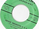 HEAR SCARCE TEMPESTS 45 ROCKIN' ROCHESTER USA LEMON LIME GARAGE ROCKABILLY SURF 