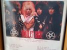 Motley Crue live at Hammersmith theatre on pain live lp photo insert near mint