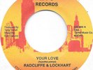 RADCLIFFE & LOCKHART Your Love on ETC modern soul boogie 45 HEAR
