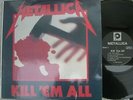Metallica Kill 'Em All Import LP