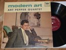 Art Pepper Modern Art Strong VG+ 1st press Flat DG Intro lp 606 Rare