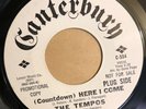 THE TEMPOS   (COUNTDOWN) HERE I COME   CANTERBURY WLP  Rare ‘67 Northern Soul 45
