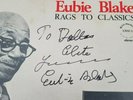 EUBIE BLAKE RAGS TO CLASSICS EBM-2 STEREO VINYL LP 12