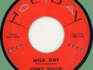 TONY RICCO Wild One / Searching 45rpm Holiday 1960 teen popcorn killer