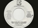 LEON WARE & JANIS SIEGEL   Why I Came to California   SOUL   VG+   SUPER RARE DJ