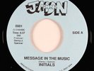 Modern Soul Boogie 45 - Initials - Message In The Music - JMDN - VG++ mp3