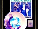 THE ROLLING STONES GET OFF MY CLOUD  45 RPM GOLD METALIZED RECORD RARE