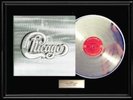 CHICAGO II 2ND LP WHITE GOLD SILVER PLATINUM TONED RECORD FRAME RARE NON RIAA