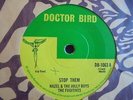 Hazel & The Jolly Boys The Fugitives - Stop Them 1967 UK 45 DOCTOR BIRD