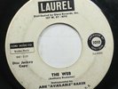 Hear  Rock Exotica Instr. Promo 45 Abie Baker - The Web / Moccasin Rock On Laure