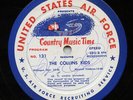 HEAR - Rare Rockabilly / Country Radio Show LP - The Collins Kids / Ferlin Husky