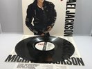 Michael Jackson Bad Vinyl Epic Records OE 40600 w/ Lyric Insert + Fan Club VG+