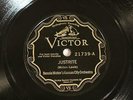 JAZZ BENNIE MOTEN'S KC ORCH Justrite / Trouble In Mind VICTOR 21739