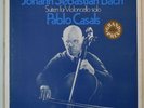 PABLO CASALS Bach Suites For Solo Cello violincello DACAPO 3 LP BOX 33RPM vinyl