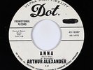 Northern Soul 45 - Arthur Alexander - Anna (Go To Him) - Dot - VG+ mp3