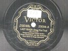 352p.  Hoagy Carmichael Orch. - Lazy River & Just Forget - Victor 23034