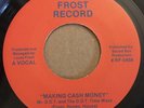 EARLY RAP 45 Mr DDT Time Wave MAKING CASH MONEY Frost Record RF-0456 Louis Frost