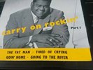 FATS DOMINO Carry On Rockin' Part 1 1956 UK 4-track 7