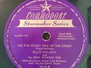 78 Commodore Billie Holiday On The Sunny Side Of The Street / I Love My Man JAZZ