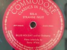 78 Commodore 526 - Billie Holiday -- Strange Fruit -- Original 30s Jazz / Blues