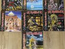 7 X IRON MAIDEN VINYL LIMITED EDITION PICTURE DISCS