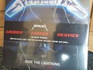 Metallica Vinyl Rare 45RPM Ride The Lightning OOP