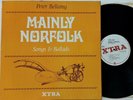 Peter Bellamy - Mainly Norfolk LP 1968 1st UK Press Xtra 1060 A1/B1 Vinyl EX