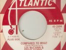 LES McCANN Compared To What ATLANTIC PROMO  NORTHERN SOUL USA 45