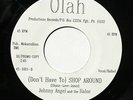 JOHNNY ANGEL & HALOS Sweet Soul PROMO 45rpm Shop Around b/w Porky LISTEN