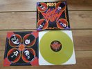 KISS - SONIC BOOM - RARE RE-ISSUE 11 TRACK YELLOW WAX  LP +G/FOLD + INSERT MINT