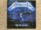 Metallica Ride The Lightning Vinyl LP 1984 MFN27 UK First Pressing