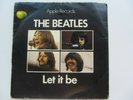 THE  BEATLES ORIG 1970 UK 45    LET IT BE     SOLID CENTRE  SHINY  SLEEVE