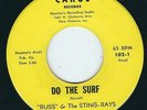 LA Surf / Rocker - Russ & Sting-Rays CAROL 102 Do the surf / I'm cryin ?  1965