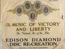 Rare Sleeve For Thomas Edison Diamond Disc Record Speech 