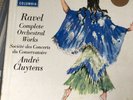 RAVEL Complete Orchestral Works Cluytens Rare 1963 Record Box Set 4/Booklet EMI