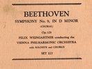 355g4.  Felix Weingartner - Symphony #9 