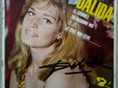 DALIDA 45T DEDICACE AUTOGRAPHE SIGNATURE VINYLE EP RARE EL CORDOBES MANUEL BENIT