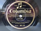 2x 78rpm GEORGES ENESCO Violin - CHAUSSON POEME - Columbia