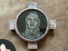 Rare Death in June Symbols and Clouds Box set with Patch & Silver Rune Pendants