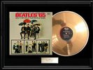 THE BEATLES  '65 RARE FRAMED LP GOLD METALIZED RECORD ALBUM 1965 NON RIAA AWARD