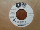 MOTOWN PROMO   MARVIN GAYE 45 TAMLA 54107 WHITE DJ NM SOUL / How Sweet It Is