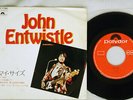 JOHN ENTWISTLE MY SIZE POLYDOR DP 1796 Japan VINYL 7