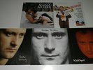 PHIL COLLINS 5x LPs vinyl: Face Value, But Seriously, No Jacket, Against, Buster